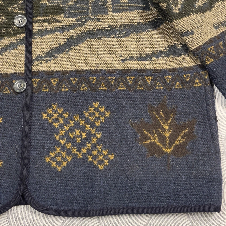 Chaqueta Sonoma Rústica Invierno Cabina Montaña Mezcla Lana Mujer Talla Grande Usada en Excelente Condición Foto 3 de 4