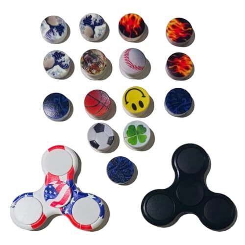 Encore Brandz Fidget Spinner Toy - Custom Face Fidget Kit For Kids and Adults - Picture 14 of 25