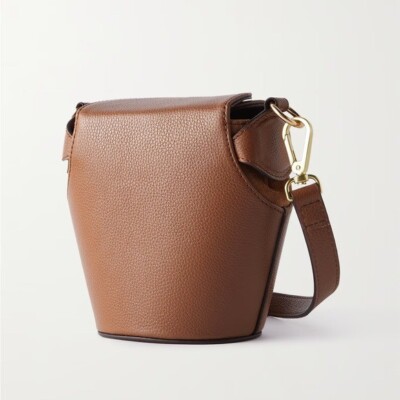See by Chloe Box Leather Bucket Crossbody Bag NWOT Joan