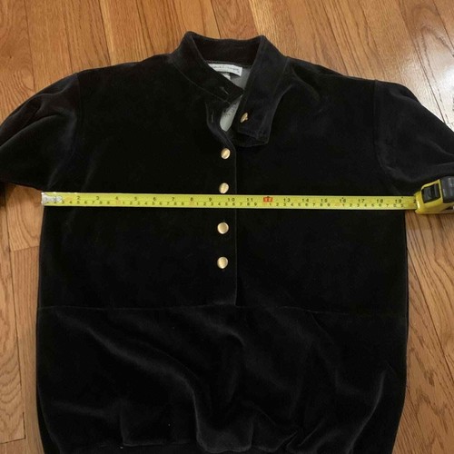 Sudadera Top De Tertrude Davenport Terciopelo Talla XS de Colección - Imagen 5 de 7