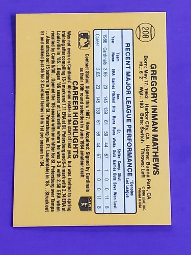 1985 1986 1987 1988 DONRUSS BASEBALL TRADING CARDS YOU PICK 50% OFF 2+ - Picture 283 of 425