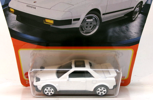 2021 MATCHBOX 1:64 MBX SHOWROOM 14/100 WHITE 1984 TOYOTA MR2 - Picture 2 of 14