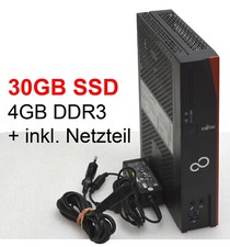 Futro S720 AMD GX-217GA CPU 4GB DDR3 30GB SSD Msata RS-232 DVI + Dp Incl. Fuente