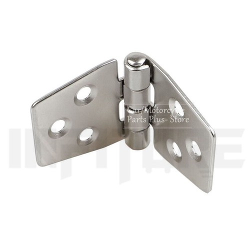 2Pcs Boat Marine Flush Door Cabin Stamp Strap Hinge 3"x1.5" 304 Stainless Steel - Picture 8 of 9