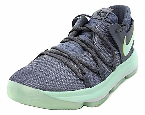 Nike Kid's KD 10 Gray/Mint 918364-002 Basketball Shoes - Picture 1 of 3