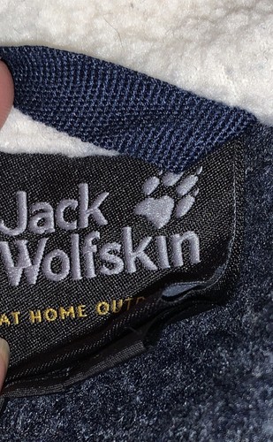 JACK WOLFSKIN Black Jumper Womens Full Zip Hoodie Pockets Size UK 8 - 10 - Picture 12 of 13