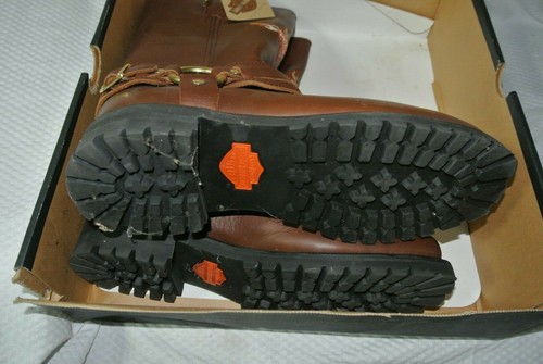 New--Harley Davidson Women Leather Boots Size 8.5 M - Picture 6 of 9
