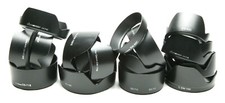 17 Plastic Lens Hoods For EOS Canon AF Different Digital Lenses. See Picture.