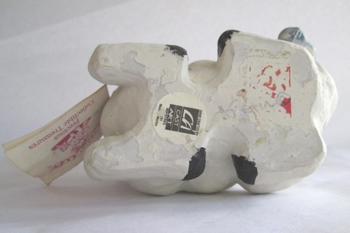 Figura de vaca acostada Dreamsicles con etiqueta Cast Art Industries Kristen 1991 - Imagen 8 de 8