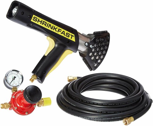 Shrinkfast 998 Rapid Shrink Wrap Fast Heat Gun Tool Kit Case Propane Boat 19998A - Bild 2 von 3