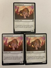 MTG Savai Sabertooth Ikoria: Lair of Behemoths 029/274 Regular Common X3