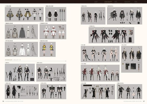 NieR Re in Carnation Official Document Collection Illustrated Book Japanese 2024 - Imagen 2 de 7
