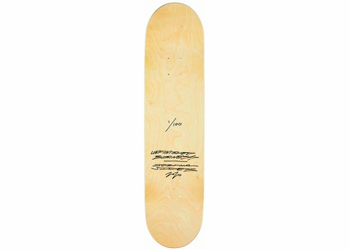 Joshua Vides X Unfinished Business Limited Edition Skate Deck #xx/100 Made - Picture 2 of 2