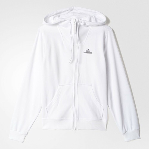 adidas Mujer Stella McCartney Barricade Chaqueta de Tenis Sudadera con capucha Jumper Hoodie Top - Imagen 8 de 9