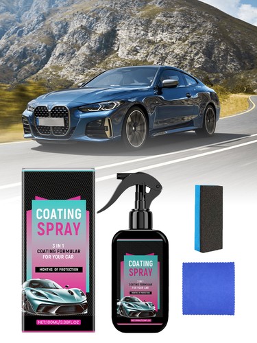 Coating Spray, Hydroshield-X Polishing Vehicle Coating Agent Set OD - Picture 2 of 18