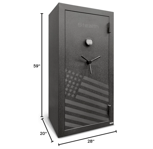 Essential Gun Safe EGS28 Special Edition FLAG Safe 28 Gun Capacity - Picture 2 of 2