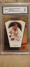 1998-99 UD SP Top Prospects - Vital Signs Boston Celtics Paul Pierce Rookie Auto