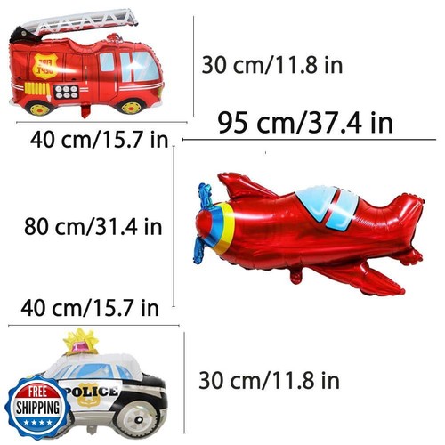 Car Party Supplies - Birthday Party Decorations for 2 years old Kids,Contain - 第 3/5 張圖片