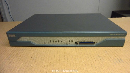 Cisco 1811 1811/K9 V07 Integrated Services 2x LAN 8x 10/100 WAN Router EXCL RM - Afbeelding 3 van 3