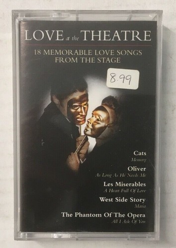 Various Artists "Love At The Theatre" Tape Cassette - Never Been Played - Picture 5 of 7