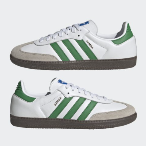 Adidas Originals Samba OG White Green Better Scarlet IG1024