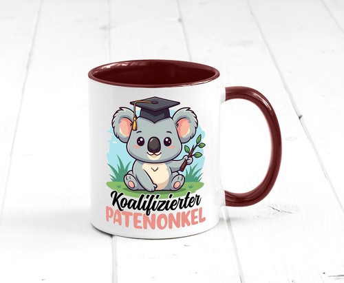 Koalifizierter Patenonkel | Bester Patenonkel | Onkel Tasse - Geschenk - Bild 39 von 65