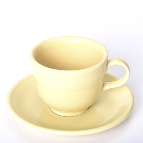 Fiesta, Fiestaware, HLC Tea Cup/Saucer Set (Various Color/Condition) - Picture 10 of 19