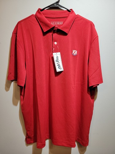Old Row Alumni Mens Polo Self Collar Shirt Large