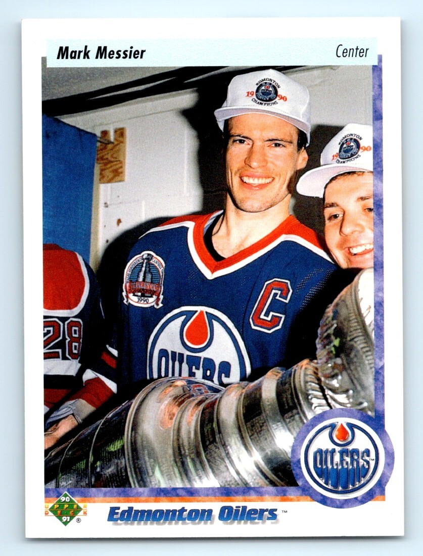 1995-96 Upper Deck #217 Mark Messier UD 5th Anniversary Card