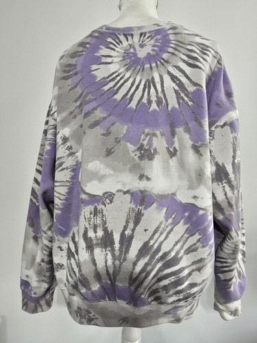 Hybrid Los Angeles Lakers Herren 2XL lila Batik Rundhalsausschnitt Sweatshirt XXL LA - Bild 8 von 12