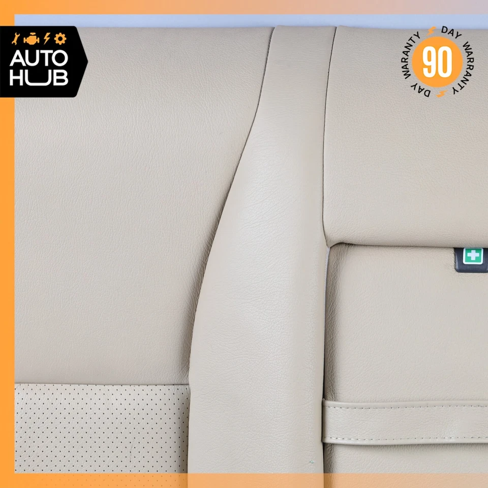 99-02 Mercedes W210 E430 E320 Sedan Almofada de Assento Superior Traseiro Bege 2109201716 Fabricante de Equipamento Original - Imagem 3 de 4