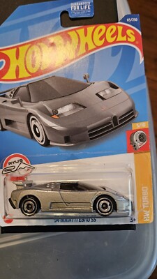 2022 Hot Wheels HW Turbo '94 Bugatti EB110 SS #65 Silver