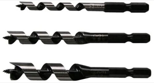 STAR-M Short Auger Bit 1/4ln.Hex Shank Wood Drill Impact 3-36mm made in Japan - Picture 78 of 96