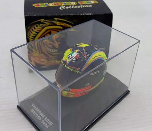Minichamps 1:8 Model Helmet Valentino Rossi Agv Yamaha M1 Motogp 2004 - Picture 2 of 5