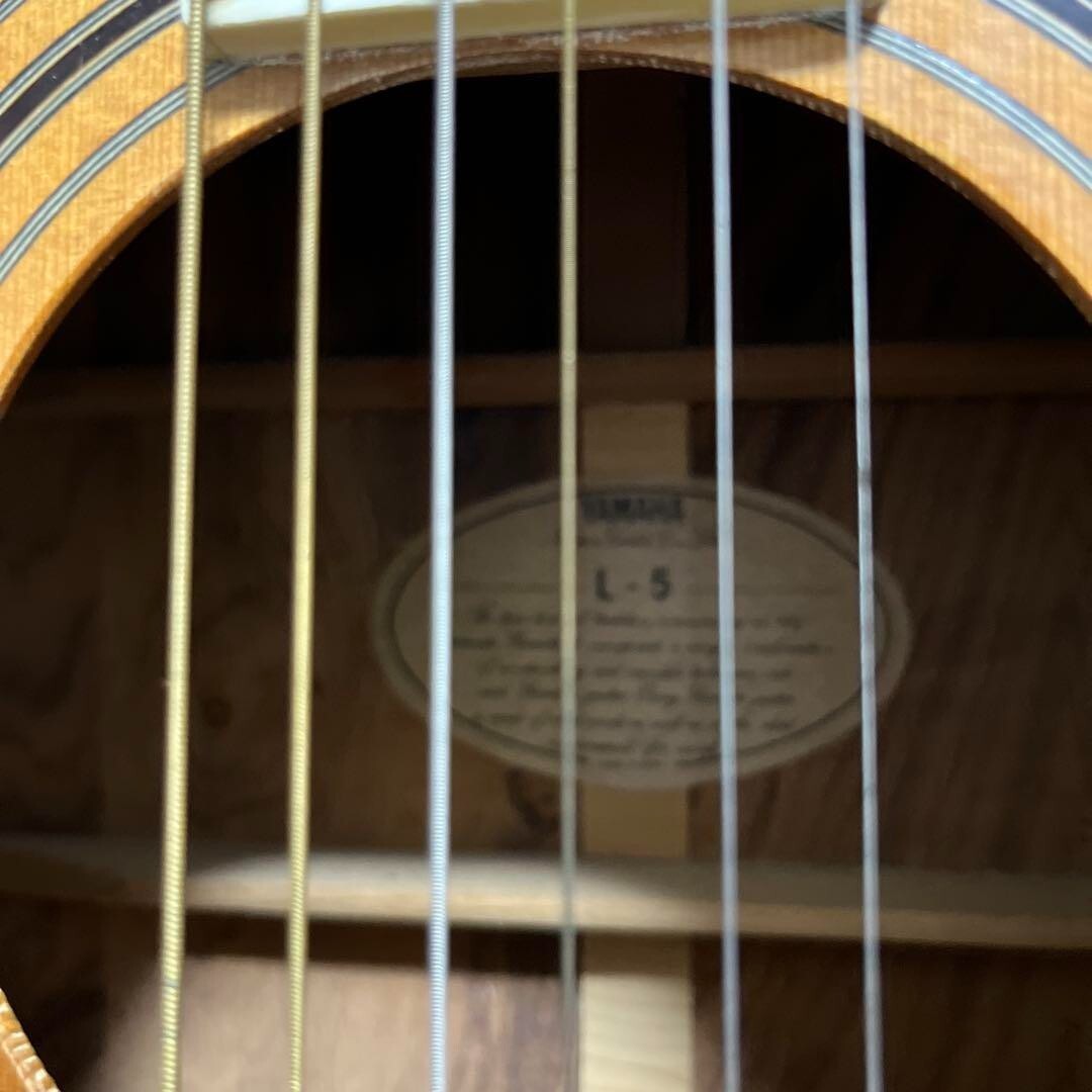 YAMAHA L5 1976 Early Model Acoustic Guitar from Japan | eBay