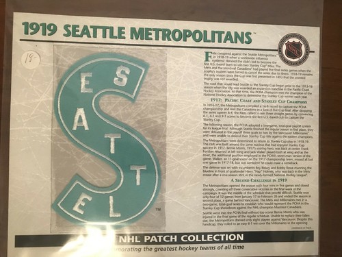 NEW Official NHL Hockey Patch Collection Patches with Info Card PICK YOUR TEAM! - Picture 10 of 49