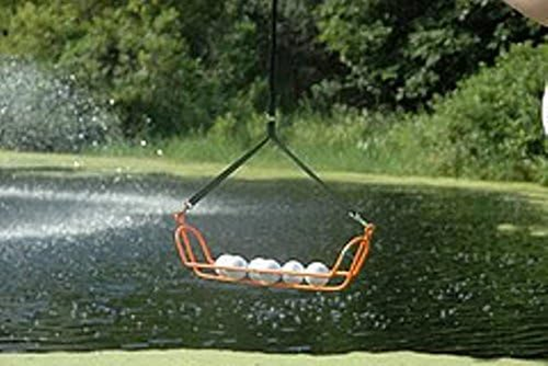 Search 'N Rescue Stretcher Golf Ball Retriever, Orange/Black, 35-Feet - Picture 3 of 12