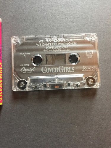 Cover Girls We Can’t Go Wrong Cassette Single Free Shipping T1 - Picture 3 of 8