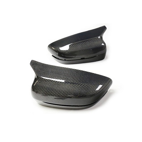 2PCS Real Carbon Fiber Side Mirror Cover Cap For BMW G15 G22 G21 G20 G30 19-2021 - Picture 18 of 22