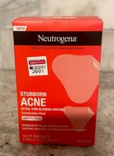Neutrogena StubbornAcne Ultra-Thin Blemish 10 Patches-  in Package Hydro