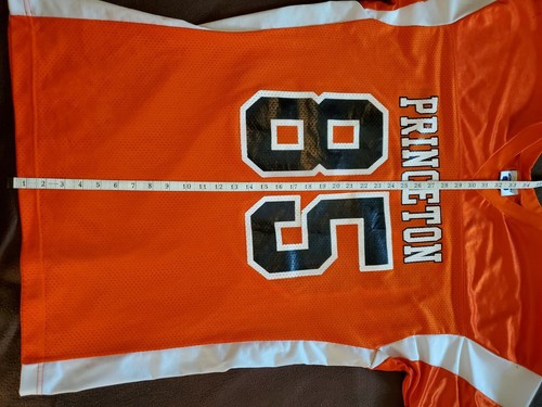 PRINCETON TIGERS CHAMPRO Football Jersey Shirt NCAA #85 Adult XL Orange College - Picture 9 of 9