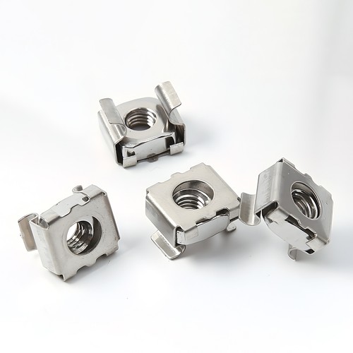 Dadi gabbia M4 M5 M6 M8 M10 acciaio nichelato per guida rack dado gabbia - Foto 2 di 7