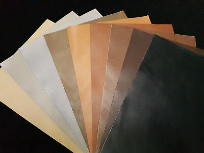 Lederzuschnitt A4+A5+andere Bastelleder Leder Lederhaut Rindsleder Lackleder