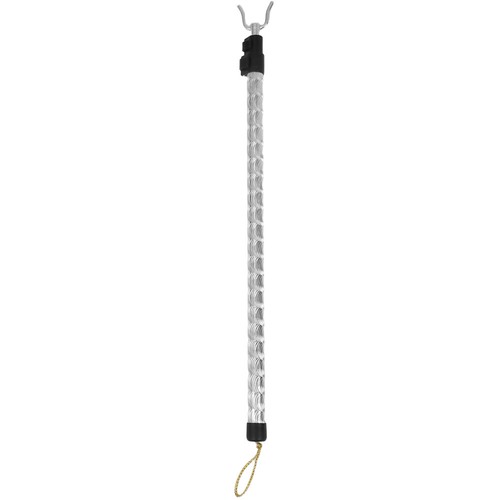 Ceiling Reach Stick Closet Pole with Hook Clothes Rod Rail Reacher