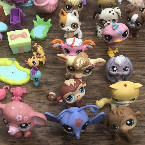 Littlest Pet Shop LPS Lot 100+ Pets w/ Assorted Accessories - Signs of Wear/Love - Picture 23 of 24
