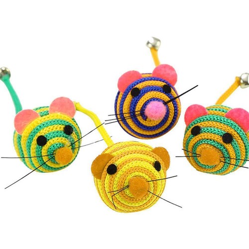 Interactive For Cat Toy Rattle Sound Plush Mouse For Indoor Cats and V8I3 G Z6K5 - Bild 5 von 16