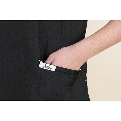 Groomer CONTRAST TRIM TOP Nylon Grooming Hair&Water&Stain Resistant SMOCK Shirt - Picture 18 of 22