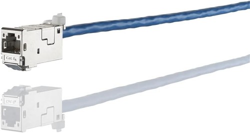 METZ CONNECT 12x E-DAT Modul CAT6a Buchse 8(8) RJ45 werkzeuglos 130910-Z - Bild 2 von 6