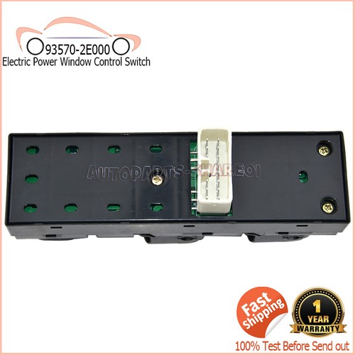 93570-2E000 Electric Master Power Window Control Switch For Hyundai Tucson 05-10 - Picture 6 of 6