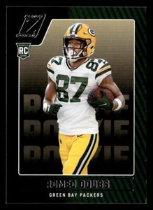 Romeo Doubs 2022 Zenith Rookie Card #135 Green Bay Packers